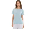 Футболка Eileen Fisher с круглым вырезом из органического льняного джерси