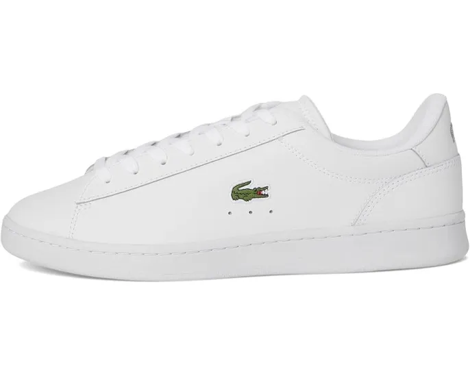 Кроссовки Lacoste Carnaby Set Trainers с кожаным верхом и стелькой Ortholite