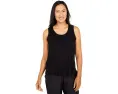 Топ майка Eileen Fisher Scoop Neck Tank с рифленой вязкой