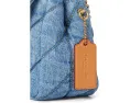 Сумка через плечо COACH Tabby 26 с стеганым узором из денима и кожи