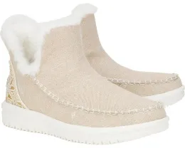 Ботинки Hey Dude Camden Brushed Cozy с водоотталкивающей кожей и искусственным мехом