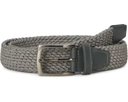 Ремень Woven Stretch-Knit плетеный эластичный с металлической пряжкой Johnston & Murphy