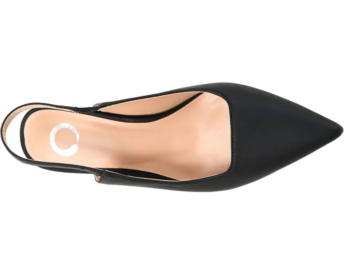 Туфли-лодочки Journee Collection Paulina с ремешком на щиколотке и острым носком