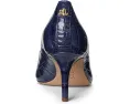 Лакированные туфли-лодочки Lauren Ralph Lauren с тиснением под крокодила