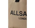AllSaints Сумка Ali Canvas E/W Tote из переработанного хлопка с кожаными деталями
