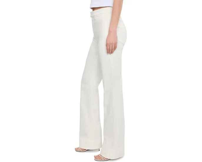 Брюки-джинсы Stevie Boot Trouser от Paige с карманами Jolene в тональном экрю