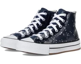 Блестящие кеды Converse Chuck Taylor All Star Eva Lift Glitter на платформе