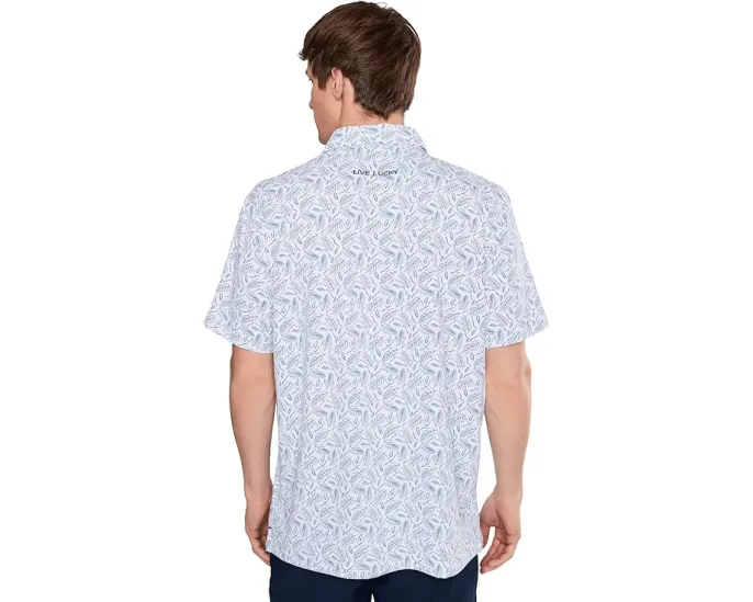 Black Clover Поло Lucky Feather с рисунком пера и технологией отвода влаги