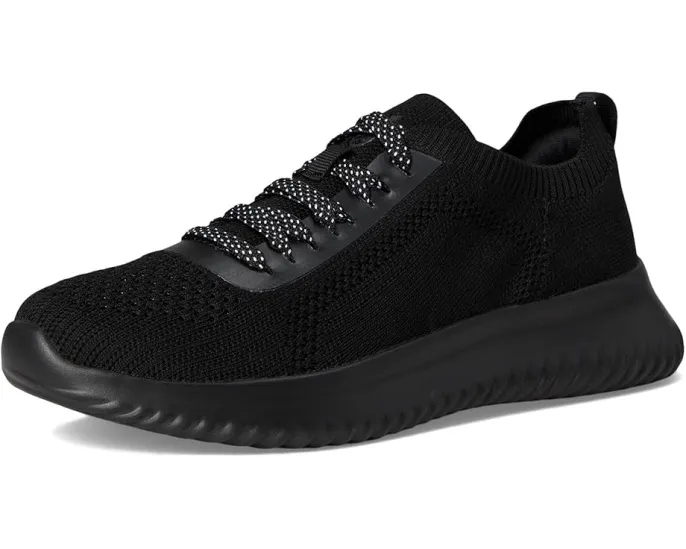 Кроссовки Brena на шнурках с трикотажным верхом и круглым носком