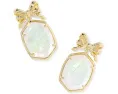 Серьги-подвески Daphne Bow с бантом и ограненным камнем от Kendra Scott