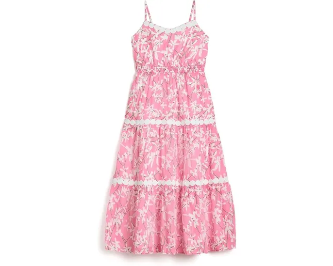 Платье Mini Zanna Midi с цветочным принтом от Lilly Pulitzer