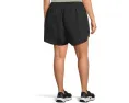 Шорты Under Armour Plus Size Fly By с эластичным поясом и карманами на молнии