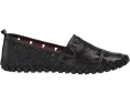 Лоферы Spring Step Fusaro из кожи с перфорацией и боковой резинкой