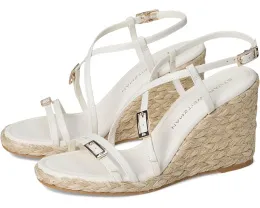 Босоножки Stuart Weitzman Georgie Espadrille на танкетке из джута с регулируемыми ремешками