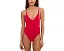 Купальник цельный Eco Collective от Seafolly с V-образным вырезом и металлик