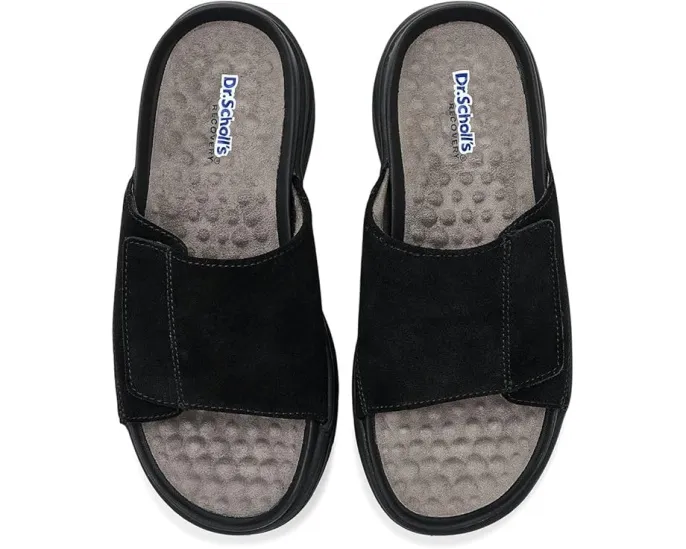 Сандалии Dr. Scholl's Feel Calm Recovery с замшевым верхом и каблуком 4.8 см