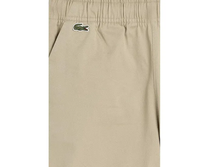 Lacoste шорты stretch twill для подростков с эластичным поясом