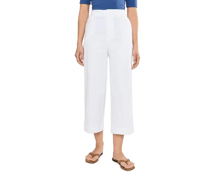 Укороченные брюки из эластичного хлопка Lauren Ralph Lauren Petite