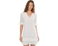 Платье-сарафан Lace V-neck Shift от CeCe с кружевом