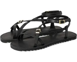 Сандалии Tyla с кожаным верхом и регулируемой пряжкой