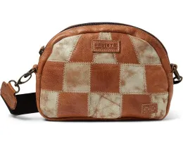 Сумка Bed Stu Abundanace с клетчатым принтом и съемным ремнем через плечо