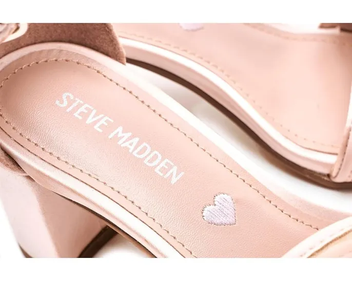 Детские сандалии Steve Madden Kids Abigl с квадратным каблуком и цветами