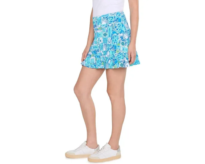 Шорты-юбка Lilly Pulitzer Zadora High-Rise Skort с цветочным принтом