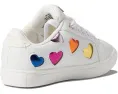 Детские кроссовки Kurt Geiger London Kids Mini Lane Love с разноцветными сердечками