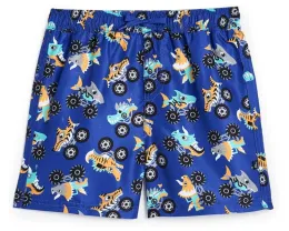 Плавательные шорты Truck Boardshorts Deux par Deux с принтом монстр-траков