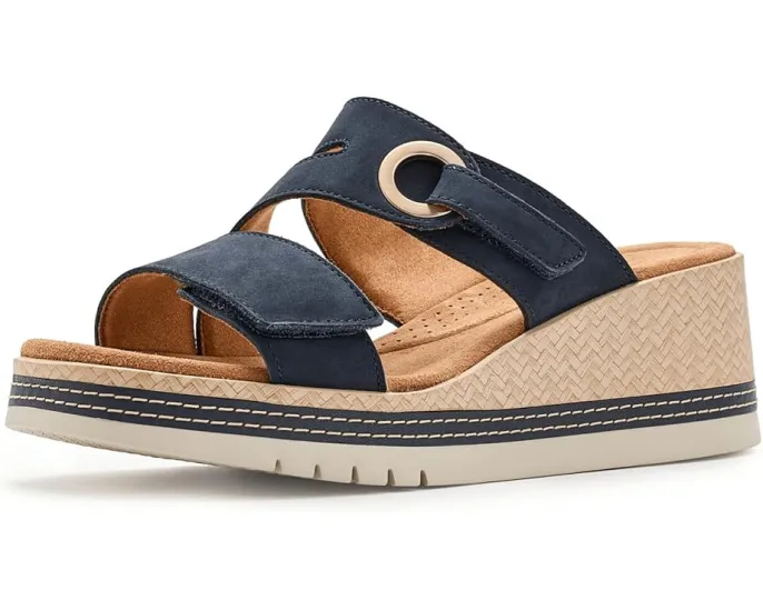 Сандалии Clarks Kidiki Cove на платформе с застежкой велькро
