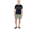 Плавки RVCA Steady Stripe Trunk с карманами на молнии и шнурке