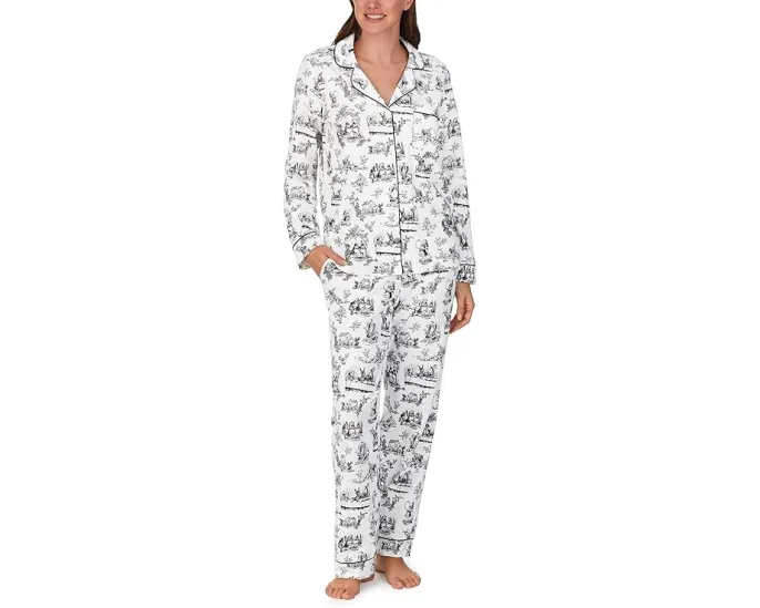 Набор пижам с длинным рукавом из органического хлопка Bedhead PJs