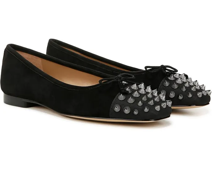 Балетки Monet с шипами на мыске и квадратным носком Sam Edelman