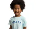 Логотип Tie-Dye модель из хлопка Polo Ralph Lauren с принтом