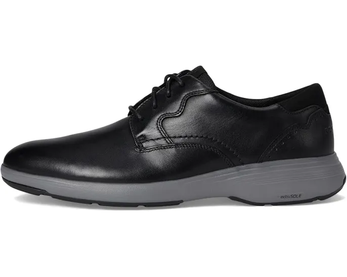 Кроссовки Rockport Noah Plain Toe с кожаным верхом и технологией truTECH