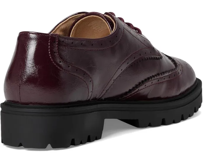 Оксфорды Claudiya на массивной подошве с перфорацией от Journee Collection