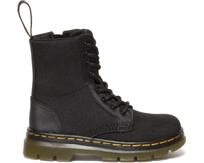 Детские ботинки Dr. Martens Combs из кожи и синтетики на шнуровке