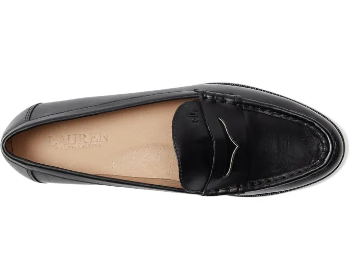 Лоферы Lauren Ralph Lauren Wynnie с логотипом и мягкой стелькой