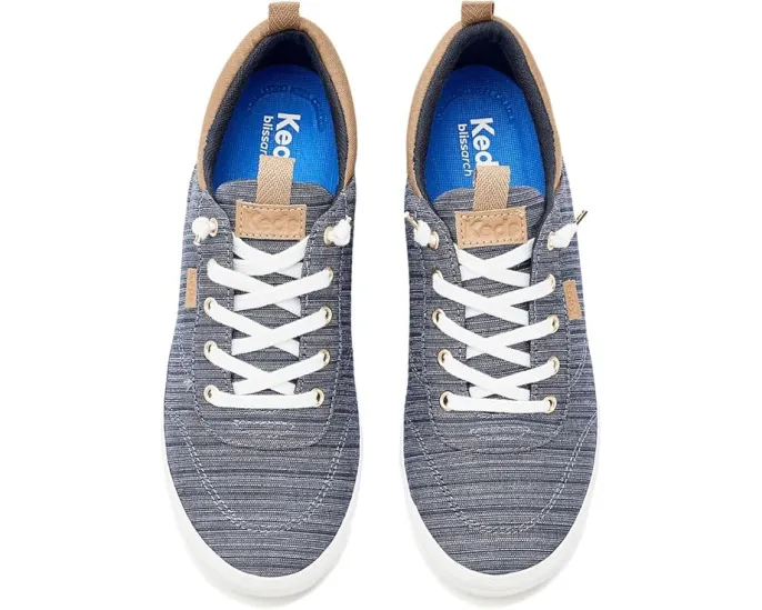 Кроссовки Keds Center III Slip-On на шнурках скрытого типа с удобной стелькой