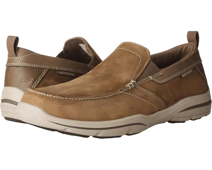 SKECHERS мокасины Relaxed Fit Harper - Forde из натуральной кожи