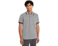 Lacoste поло с контрастным воротником и монограммами