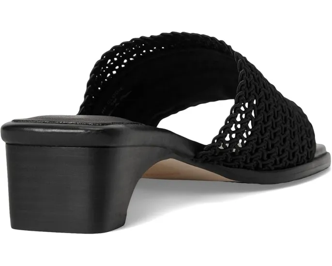 Сандалии Clodie на низком квадратном каблуке из замши Donald Pliner