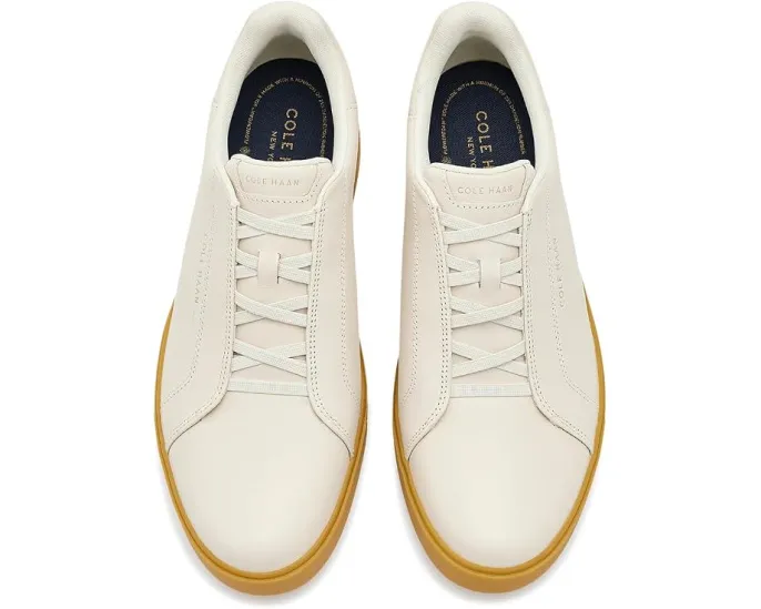 Кроссовки Cole Haan Grandpro Luxe Slip-On с эластичными шнурками и кожаной подошвой