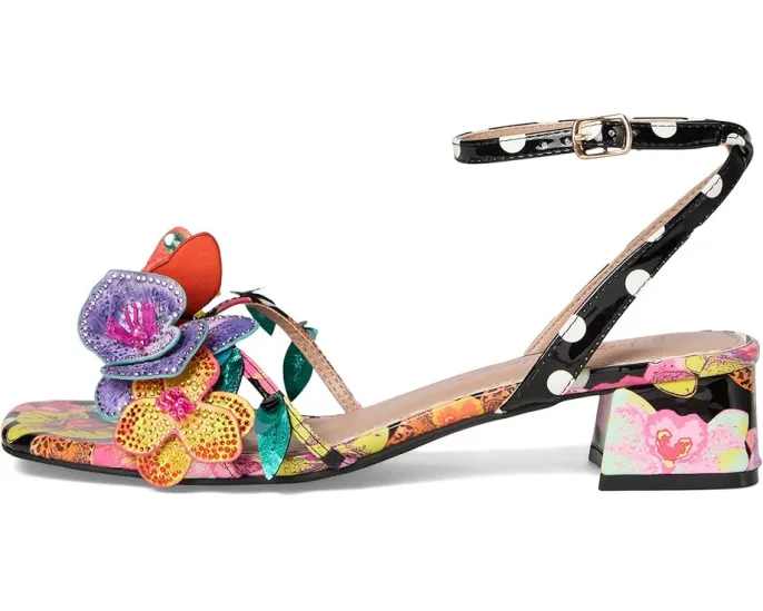 Босоножки Maranda на квадратном каблуке с ярким цветочным принтом от Blue by Betsey Johnson