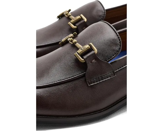 Лоферы Kenneth Cole Miller с металлическим логотипом и низким каблуком