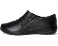 Туфли Clarks Kaetlyn Mila из шоколадной кожи с боковой молнией
