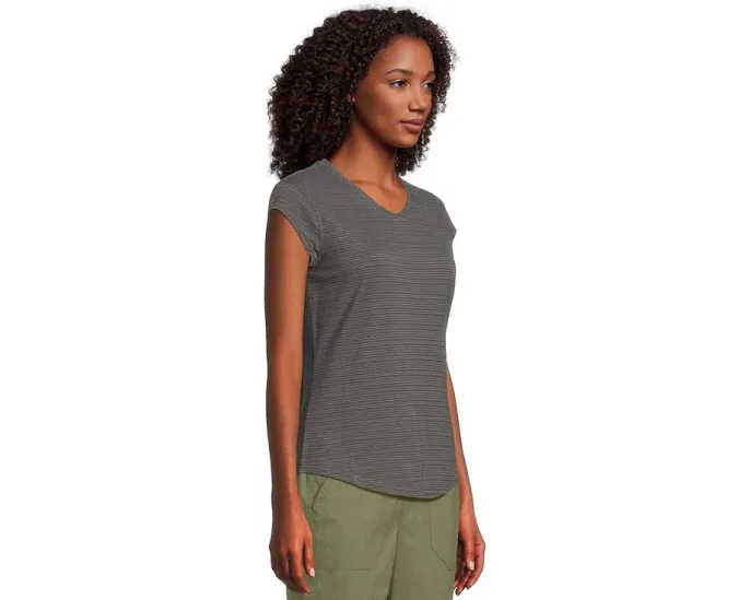Футболка Royal Robbins Vacationer V-Neck Short Sleeve из смесовой ткани