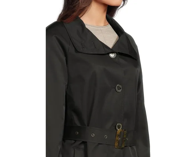 Шерстяное пальто Lauren Ralph Lauren с поясом и отложным воротником