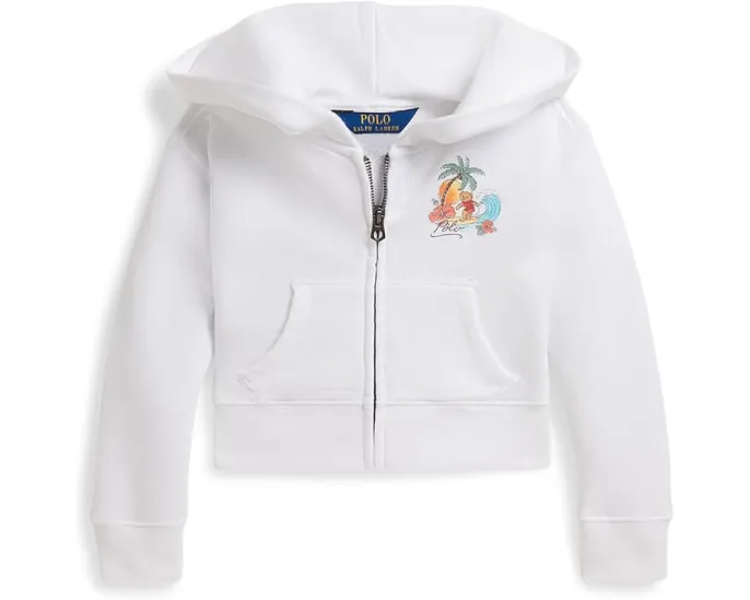 Худи Polo Bear на молнии из махровой ткани