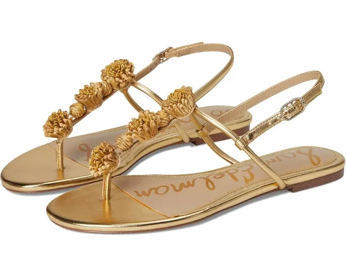 Сандалии Sam Edelman Eliza с ремешком на щиколотке и фактурным декором